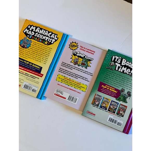 Set of three Captain Underpants Books by Dav Pilkey - Picture 4 of 11